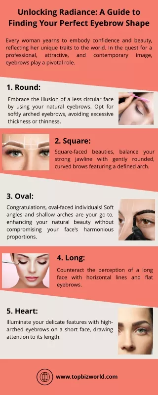 Unlocking Radiance- A Guide to Finding Your Perfect Eyebrow Shape