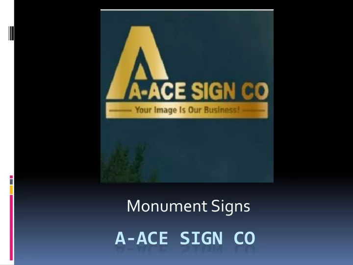 monument signs