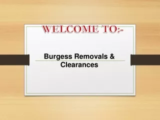 welcome to