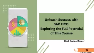 unleash success with sap fico exploring the full