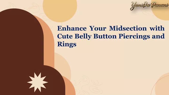enhance your midsection with cute belly button
