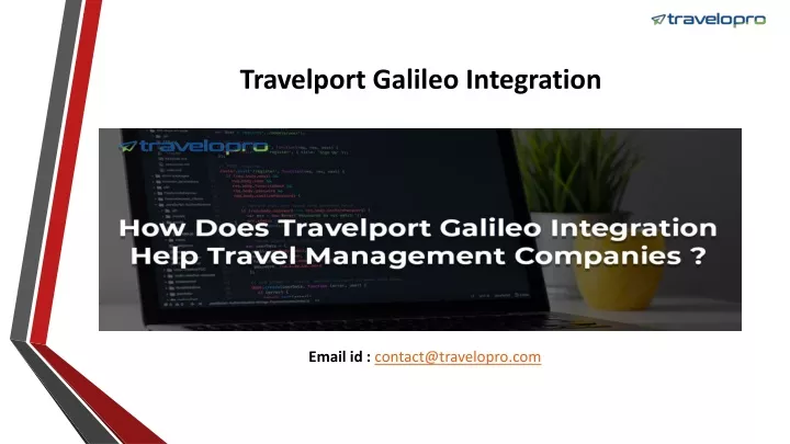travelport galileo integration
