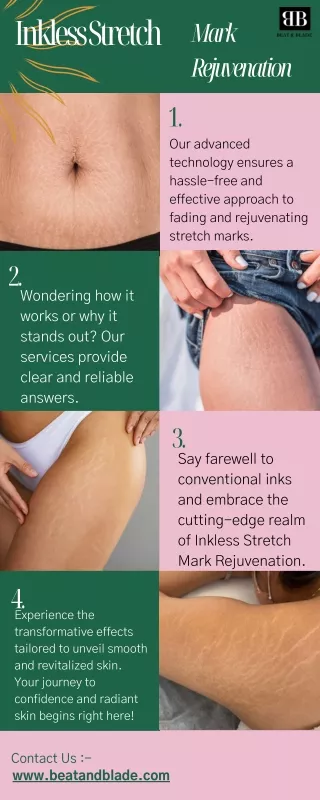 Looking for Inkless Stretch Mark Rejuvenation services ?