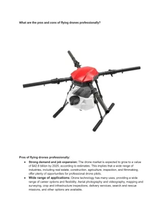 SAMLI AGRICULTURE DRONE