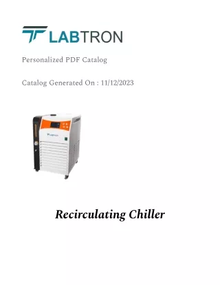 Recirculating Chiller