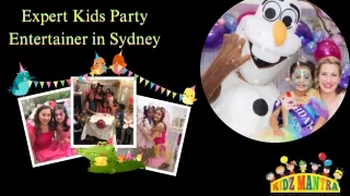 Expert Kids Party Entertainer in Sydney