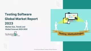 testing software global market report 2023