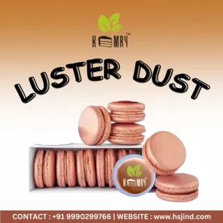 Shimmer luster dust for cookies - KEMRY - HSJ INDUSTRIES