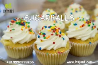 SPARKLING SUGARBALLS FOR CUPCAKES - KEMRY - HSJ INDUSTRIES