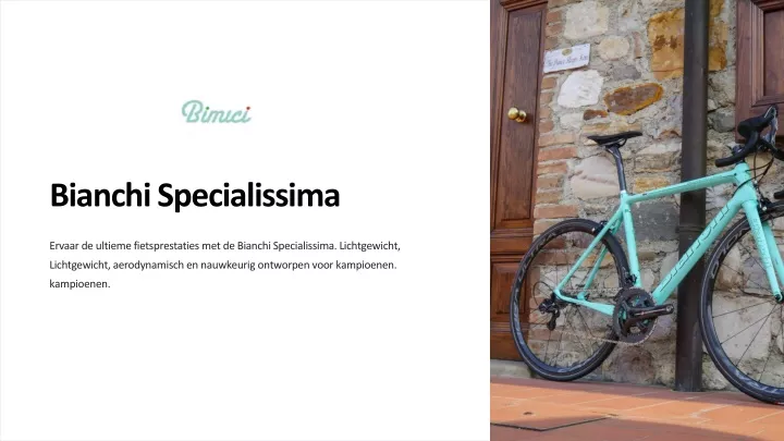 bianchi specialissima