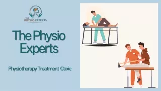 Best Physiotherapist In Gurgaon - The Physio Experts