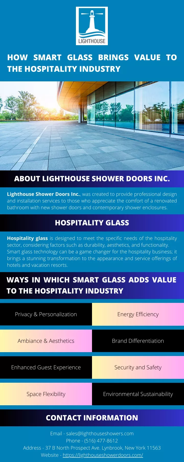 how smart glass brings value to the hospitality