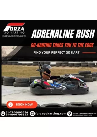 Go Karting takes you to the end of edge