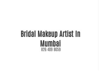 Find Bridal Makeup Artists in India( Mumbai) with prices