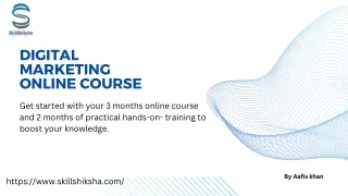 Master Online Marketing: Enroll Now at skillshiksha for Career Growth!