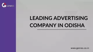 Leading Advertising Company in Odisha