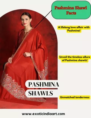 Pashmina Shawls Facts