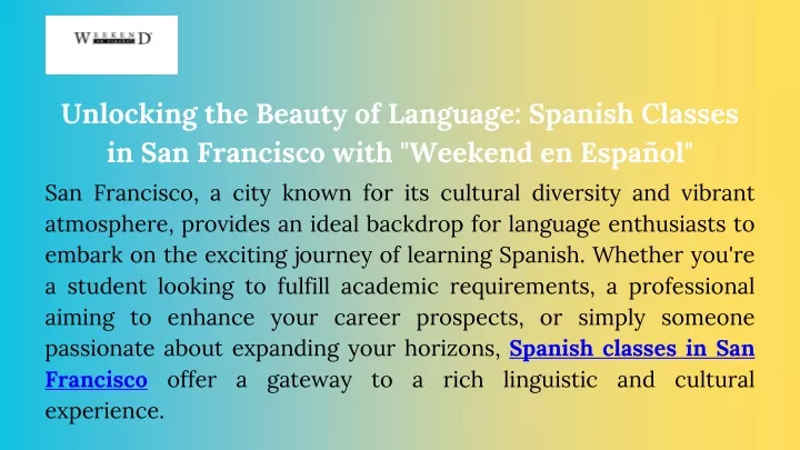 unlocking the beauty of language spanish classes