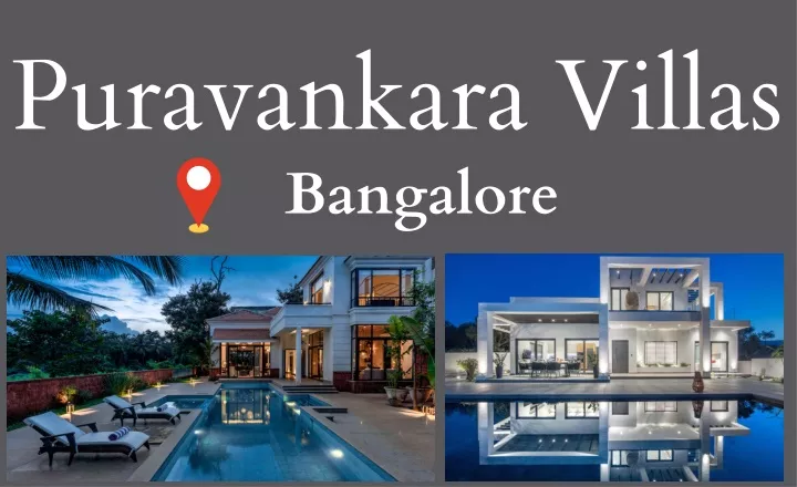 puravankara villas bangalore