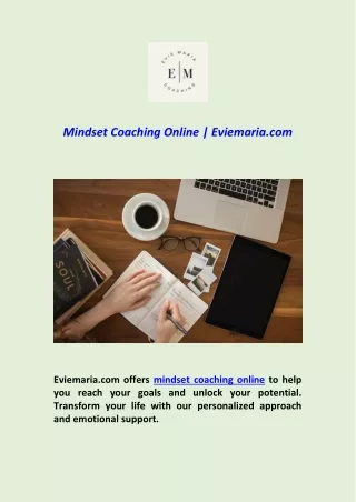 mindset coaching online