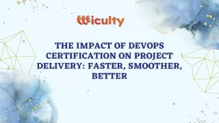 the impact of devops certification on project