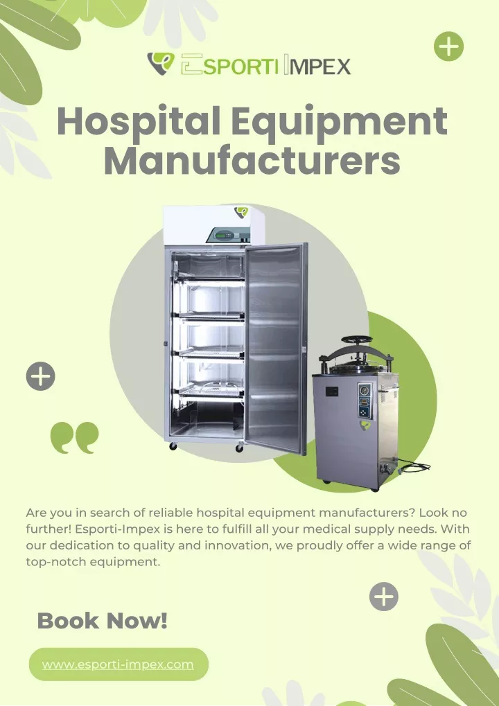 hospital equipment manufacturers