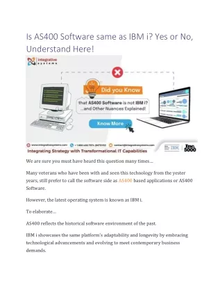 is as400 software same