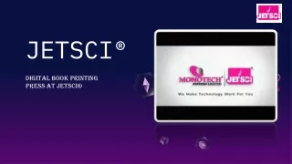 Digital Book Printing Press at JETSCI®