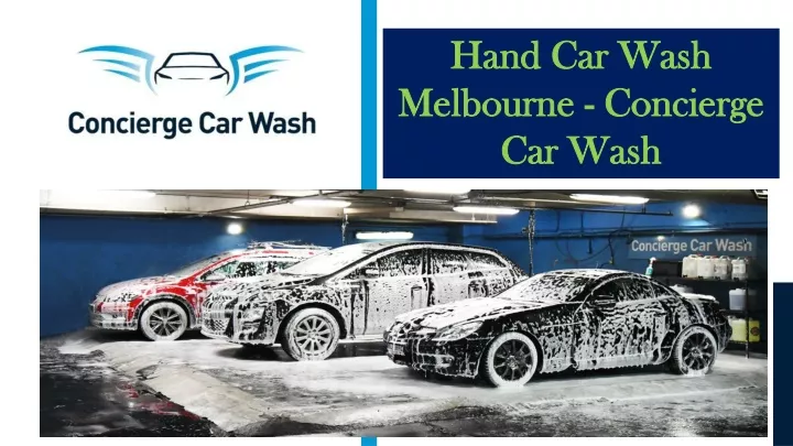 hand car wash melbourne concierge car wash