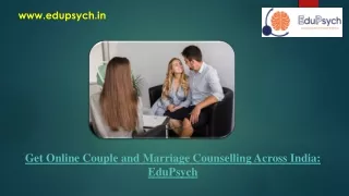 Best Relationship Counseling Online in India - EduPsych