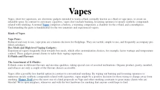 Vapes