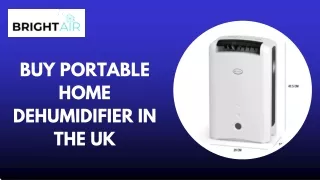 Buy Portable Home Dehumidifier in the UK