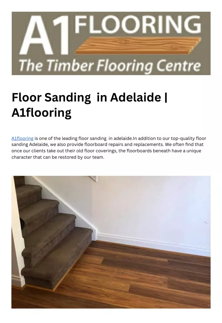 floor sanding in adelaide a1flooring