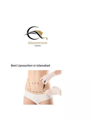 Best Liposuction in Islamabad