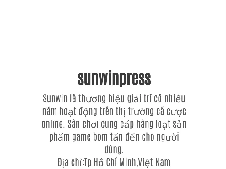 sunwinpress sunwin