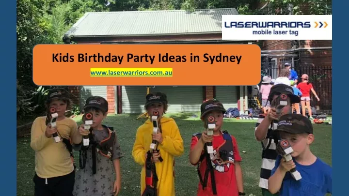 kids birthday party ideas in sydney