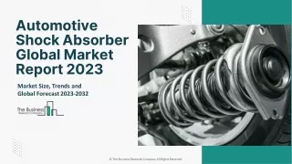 Automotive Shock Absorber Market Size, Rising Demand, Statistics, Outlook 2032