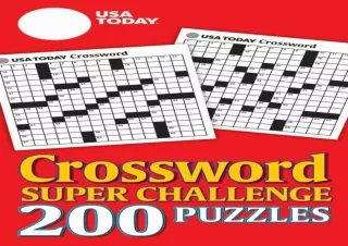 download⚡️[EBOOK]❤️ USA TODAY Teatime Crosswords: 200 Puzzles (USA Today Puzzles)