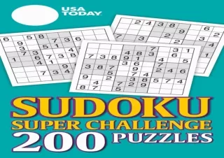 Download⚡️PDF❤️ USA TODAY Jumbo Puzzle Book 2: 400 Brain Games for Every Day (USA Today