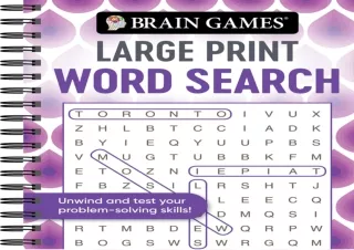 Ebook❤️(download)⚡️ Large Print Merriam-Webster Puzzles 10 Booklet Set (Brain Games Large
