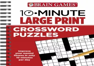 get✔️[PDF] Download⚡️ Brain Games - Relax and Solve: Crosswords (Green)