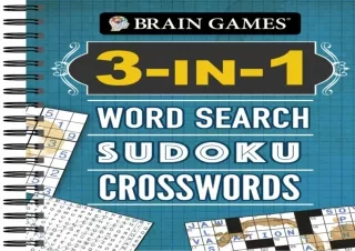 download⚡️[EBOOK]❤️ Brain Games - Mindfulness Crosswords