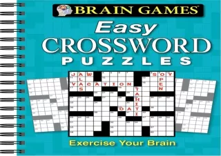 PDF✔️Download❤️ Brain Games #4: Lower Your Brain Age in Minutes a Day (Variety Puzzles)