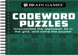 Pdf⚡️(read✔️online) Brain Games - Relax and Solve: Crosswords (Blue)