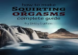 ❤READ ⚡PDF How To Make Squirting Orgasms Complete Guide: Funny Fake Book Cover,