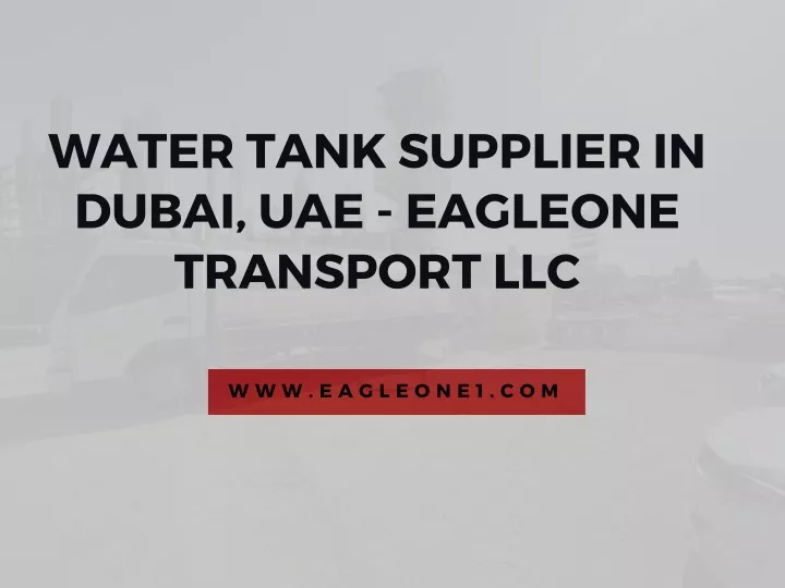 water tank supplier in dubai uae eagleone