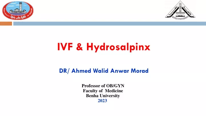 ivf hydrosalpinx