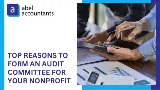 Transform Your Nonprofit's Financial Practices by Forming an Audit Committee Tod