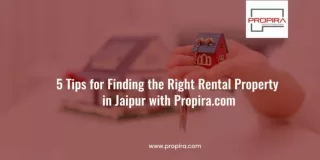 5 Tips for Finding the Right Rental Property in Jaipur