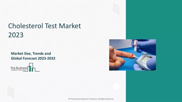 cholesterol test market 2023